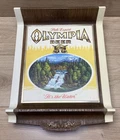 Vintage Olympia Beer “It’s The Water” Waterfall Sign Bar Man Cave Decor