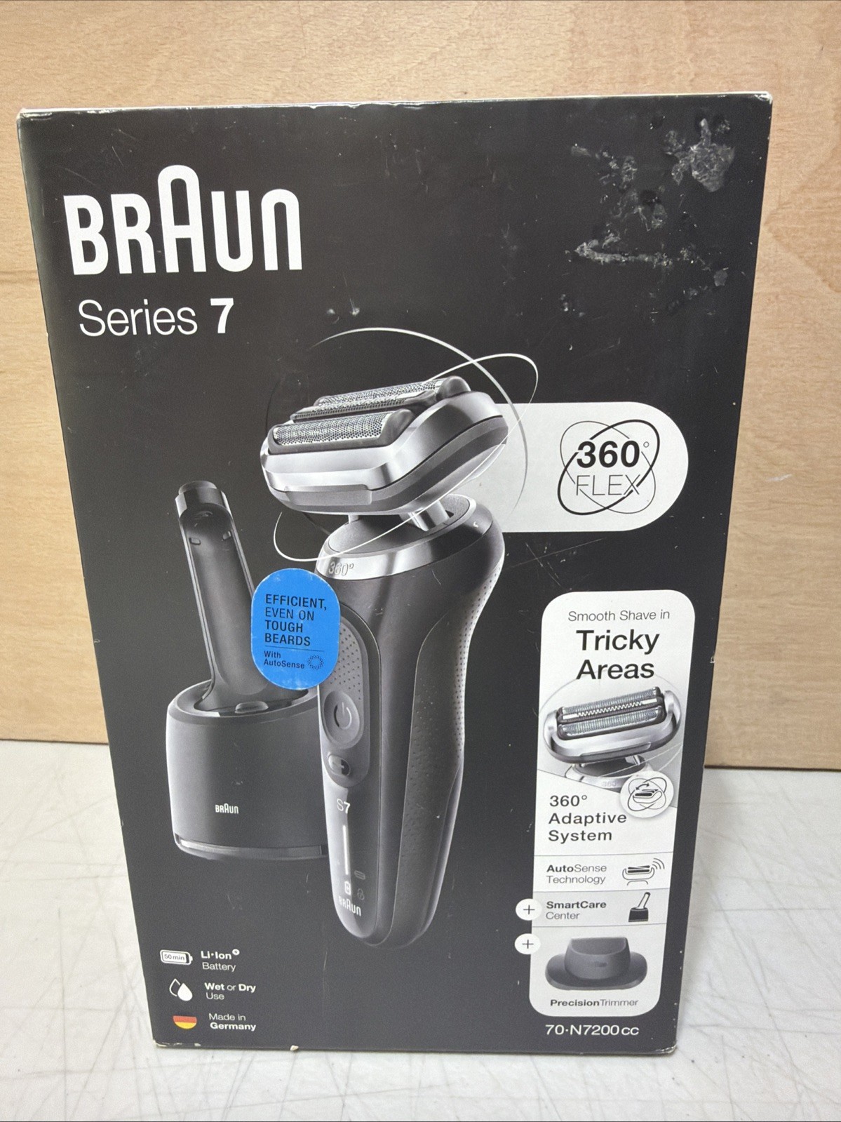 Braun Series 7 Electric Shaver, Smart Care Center & Precision Trimmer 70-N7200cc