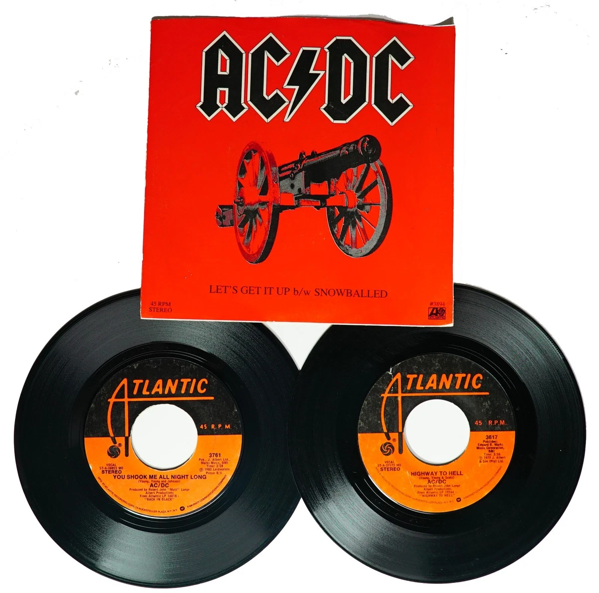 AC/DC 45 RPM Speed Vinyl Records for sale | eBay