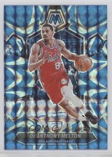 2023-24 Panini Mosaic Reactive Blue Mosaic Prizm De'Anthony Melton #129 1i77