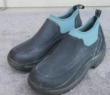 BOGS "ROGUE RIVER" Mud SHOES/ANKLE BOOTS Garden WOMEN'S size 7 RUBBER/WATERPROOF