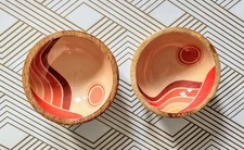 Set Of 2 Danica Solstice Mango Wood Mini Bowls 