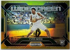 2024 Prizm Draft Picks Yves Missi Widescreen Gold Prizm /10 Rookie RC SP Baylor
