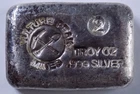 Vulture Peak Mines Chunky Cast 2 troy oz .999 silver bar ingot