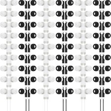 100 Pcs Bulk Earbud Headphones for Classroom Student Wired Headphones in-Ear ...