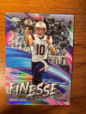 2024 Topps Chrome Finesse Drake Mate RC Refractor Card# F-2