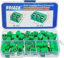 Green 5mm 2 Pin 3 Pin Pitch PCB Mount Screw Terminal Block Connector Arduino