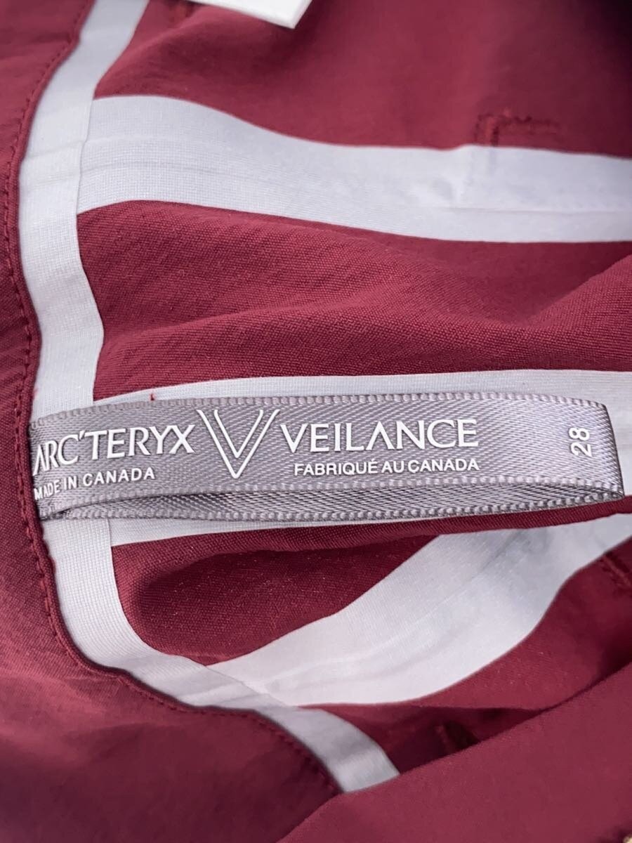 ARC'TERYX ARC TERYX VEILANCE Pantalone Dritto 28 Nylon ROSSO