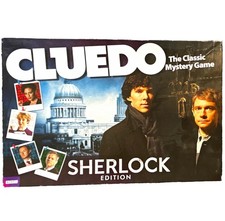 BBC Cluedo Sherlock Edition Mystery Board Game (2010) 2+ Players