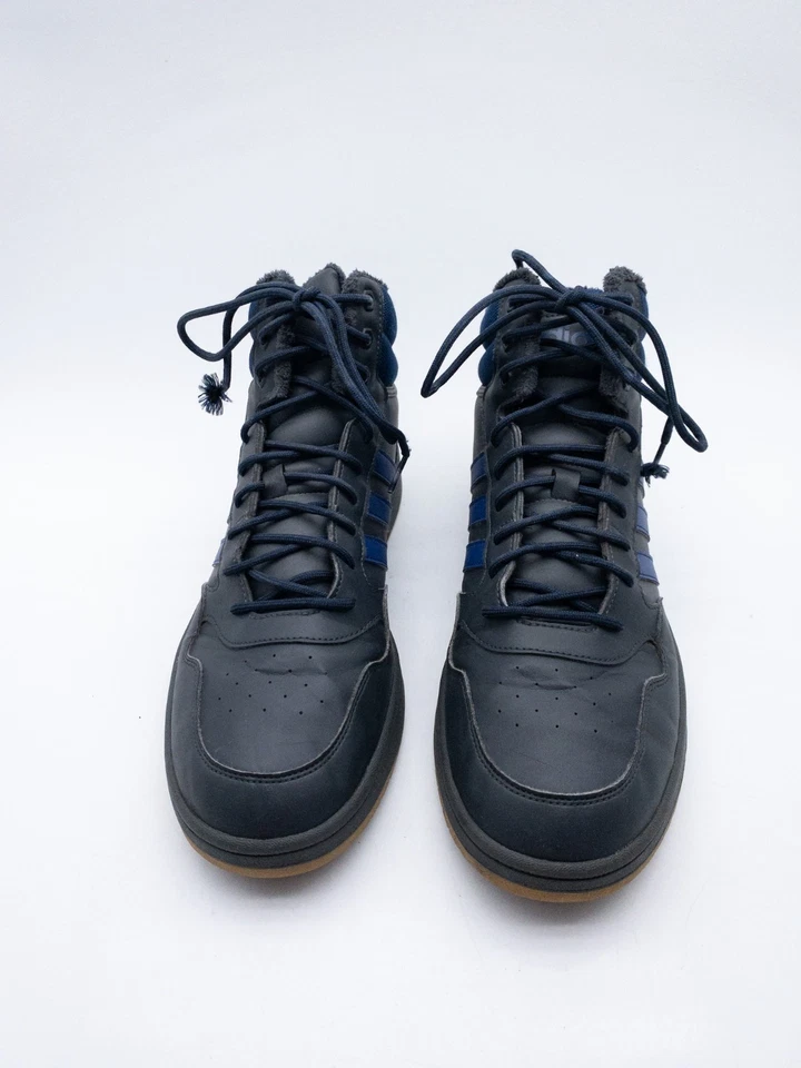 Adidas Hoops 3.0 Sneakers Da Uomo Scarpe Sportive Taglia 46 2/3 EU Art 35914-30 - Immagine 3 di 4