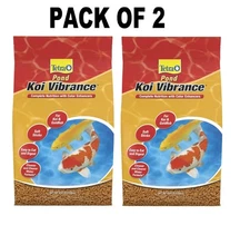 TetraPond Koi Vibrance, Soft Sticks, Easy to Digest Floating Pond Food, 5.18 lbs