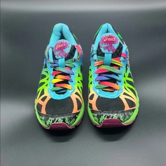 Asics Gel Noosa Tri 9 Mujer Talla 6.5 Correr Zapatos Atléticos Multicolor Gimnasio Foto 3 de 4