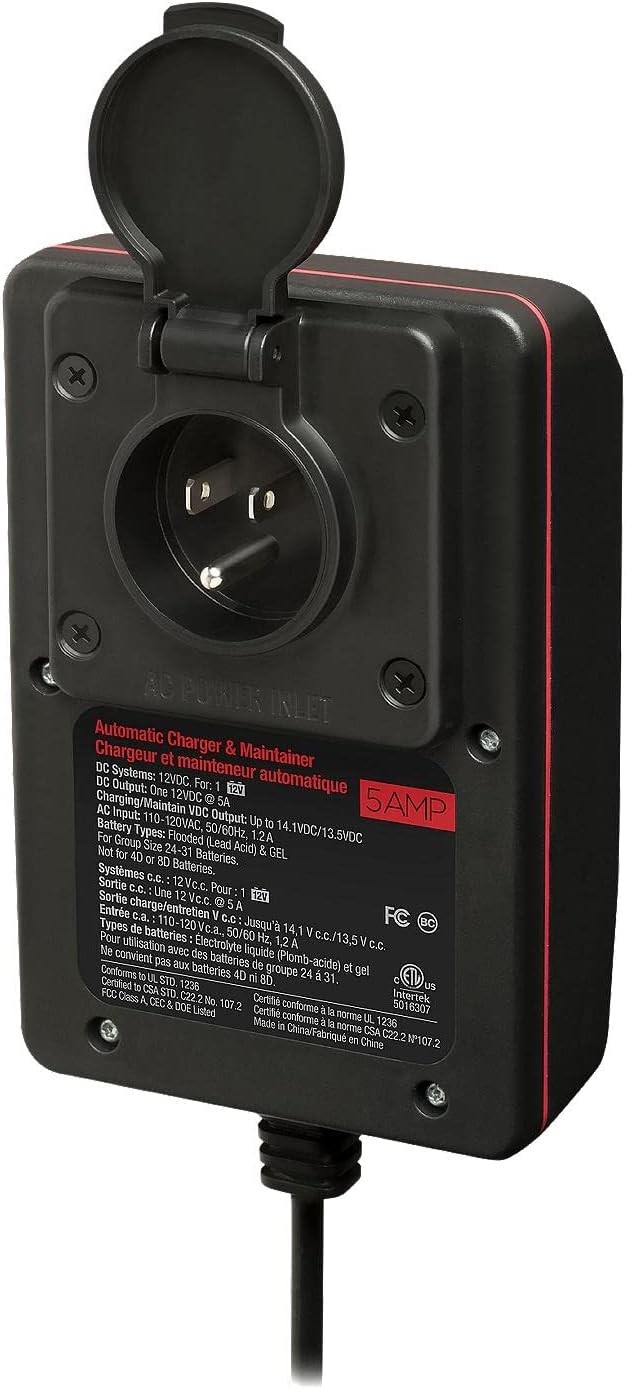 ProMariner 24105 ProTechOne Digital Series 5 Amp Fully Automatic Black 