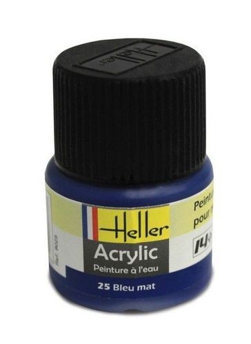 Bright 9025 - Acrylic Paint 025 Blue Matte, 12ml - New