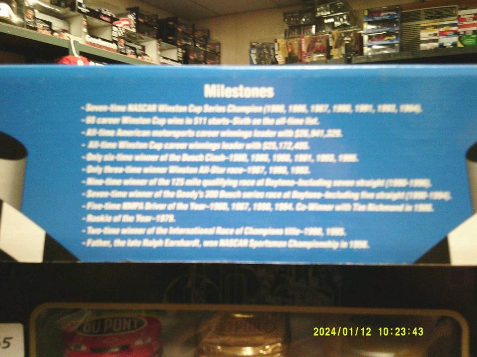 Dale Earnhardt #3 brookfield 2 car set from japanese race ac delco edition NIP - Image 4 of 4