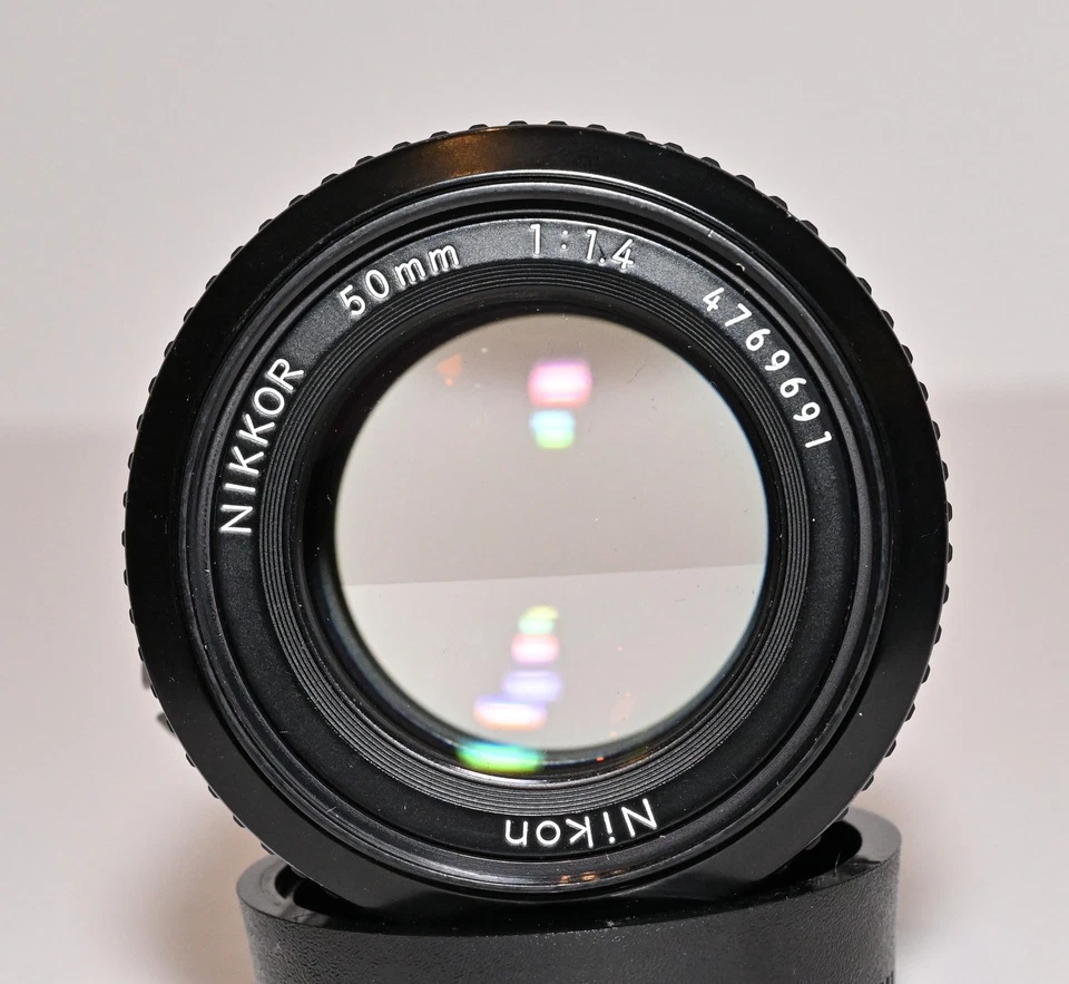 Nikon FM2N mit Nikkor 50mm f/1.4 & Motorantrieb MD-12 – Analoger Klassiker - Bild 2 von 4