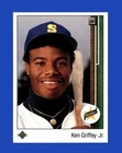 1989 Upper Deck Set-Break # 1 Ken Griffey Jr. RC NR-MINT *GMCARDS*