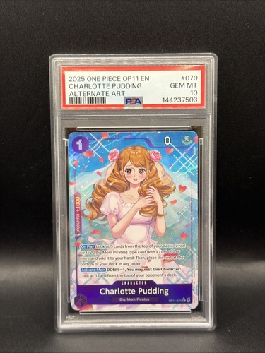 Charlotte Pudding (Alternate Art) OP11-070 A Fist of Divine Speed