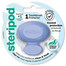 Clip-On Toothbrush Protector, Keeps Toothbrush Fresh and Clean, Fits Most Man...