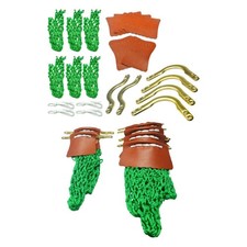 6Pcs Web Pockets Billiards Mesh Pocket Billiards Nets