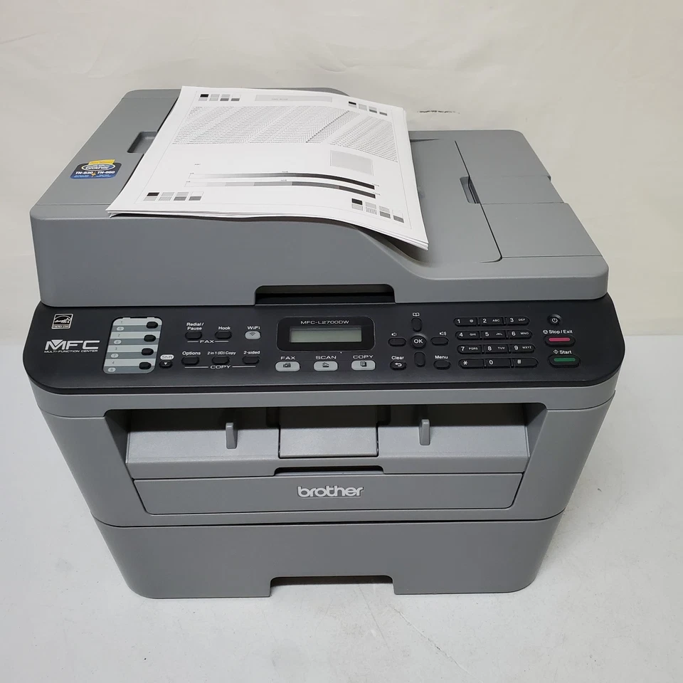 Brother MFC-L2700DW Mono Laser Printer 2.2K Pg Ct LOW USE W/Toner All-In-One - Image 3 of 4