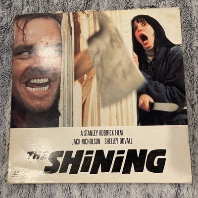 The Shining A Stanley Kubrick Film - Jack Nicholson Shelly Duvall 2 Laser Discs