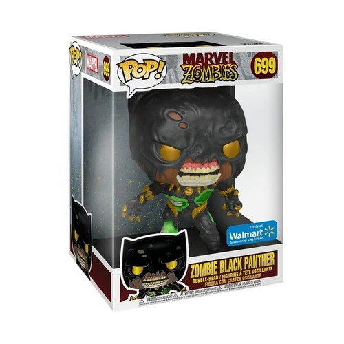 Funko Pop! Vinyl Jumbo 10 in: Marvel - Zombie Black Panther #699 (Exclusive)