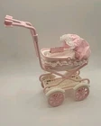 Vtg 1998 Mattel Walking Barbie Baby Krissy Stroller