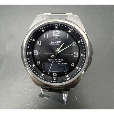 r1167 CASIO WVA M600 Wave Scepter Solar Watch