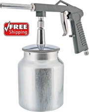 Air Undercoating Spray Gun with Suction Feed Cup Pneumatic Automotive SHIPS FREE