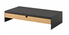 IKEA Elloven Monitorständer mit Schublade Home Office Computermöbel schwarz