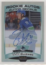 2019-20 O-Pee-Chee Platinum Rookie Autos Rainbow Zack MacEwen #R-ZM Auto a2k