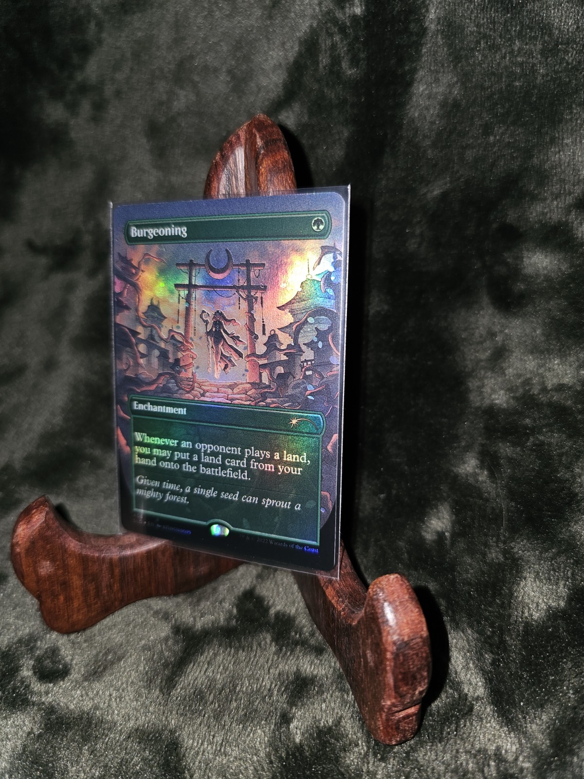 Burgeoning (Borderless) #408  Secret Lair Drop Foil - Magic The Gathering: MtG