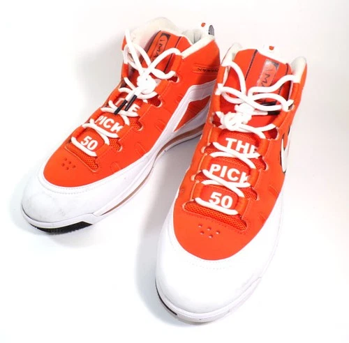 2008 Nike Air Power Max Orange/White Size 15 HO08 Sales CFM Sample The Pick 50 deal from eBay