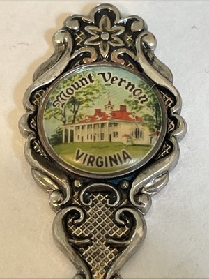 Mount Vernon Virginia Vintage Souvenir Spoon Collectible