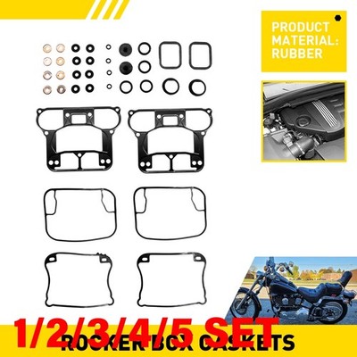 Rocker Box Gasket Kit For 1992-1998 Harley Evolution 1340cc Engines 1-5SET