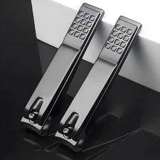 3 Pcs Set Multiple Sizes Nail Clippers Stainless Steel Toenail Fingernail