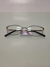 FM14081 Black/Gold Eyeglasses
