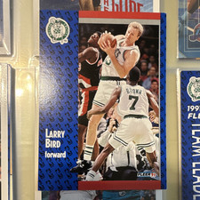 Fleer 1991-92 Fleer Larry Bird #8 Boston Celtics NBA Basketball Card