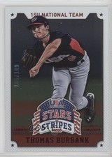 2015 Panini Stars and Stripes Longevity Parallel Ruby /199 Thomas Burbank 0qr0