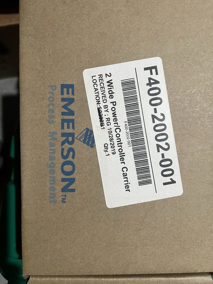 New Fisher Rosemount KJ4001X1-BA3 DeltaV 2 Wide Carrier Base Module 12P3378X042 - Image 3 of 3