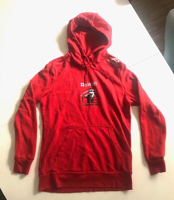 Erima Training Kapuzensweat Trainingsshirt Hoodie Damen rot Gr.38