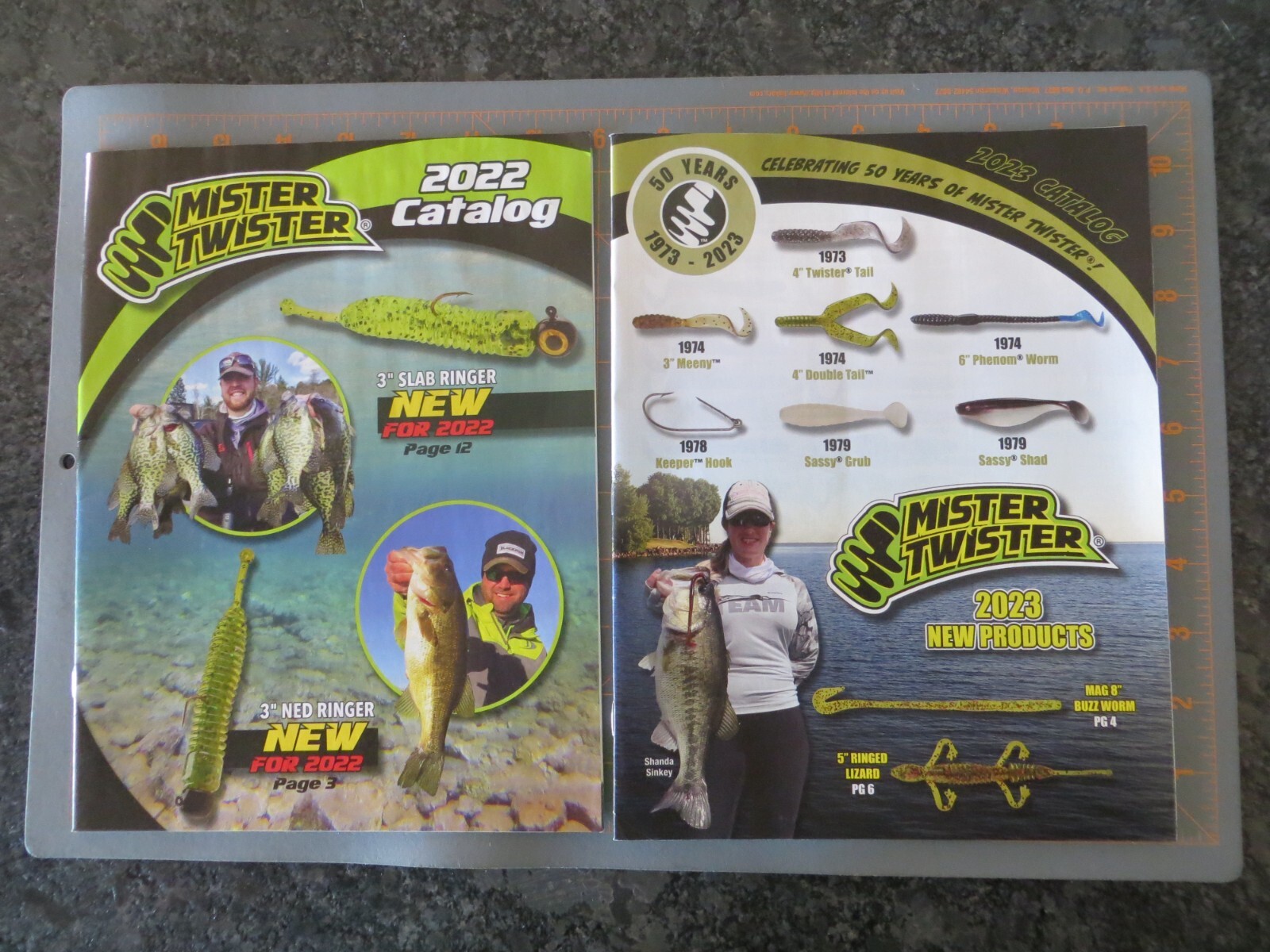2022 and 2023 Mister Twister Fishing Tackle Catalogs eBay