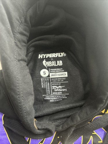 Hyperfly X My Hero Academia X NBA Los Angeles Lakers Hoodie Small (C063) - Bild 3 von 4