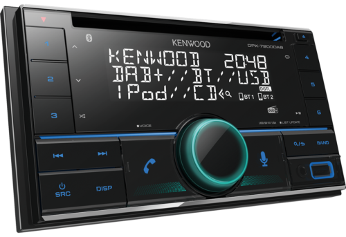 Kenwood DPX-7200DAB 2 DIN Autoradio Bluetooth USB CD AUX Audio Streaming - Bild 1 von 1