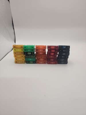 Assorted Lot of 30 Maxi Fuses 20 30 40 50 60 amp USED Free Shipping