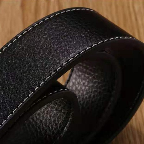 Men's Genuine Leather Belt Strap Without Buckle DIY Waistband Making Band DIY - Picture 10 of 19