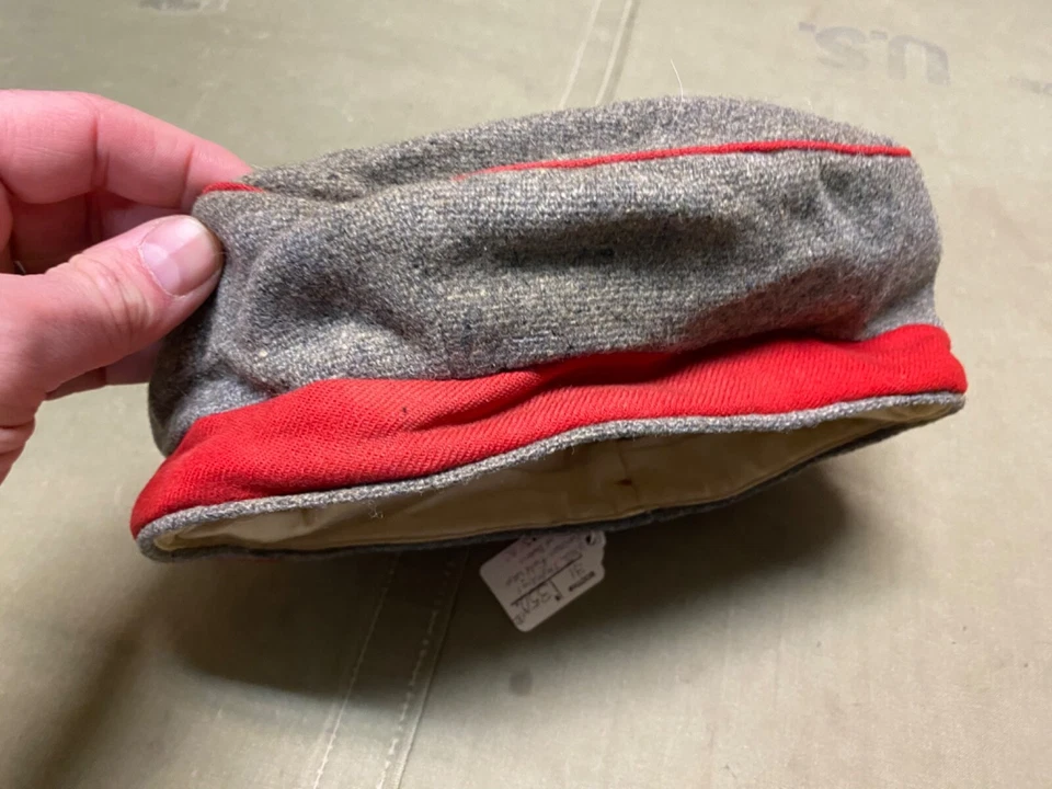 ORIGINAL WWI GERMAN INFANTRY M1907 INFANTRY FIELD CAP, BADEN INSIGNIA - Image 4 of 4