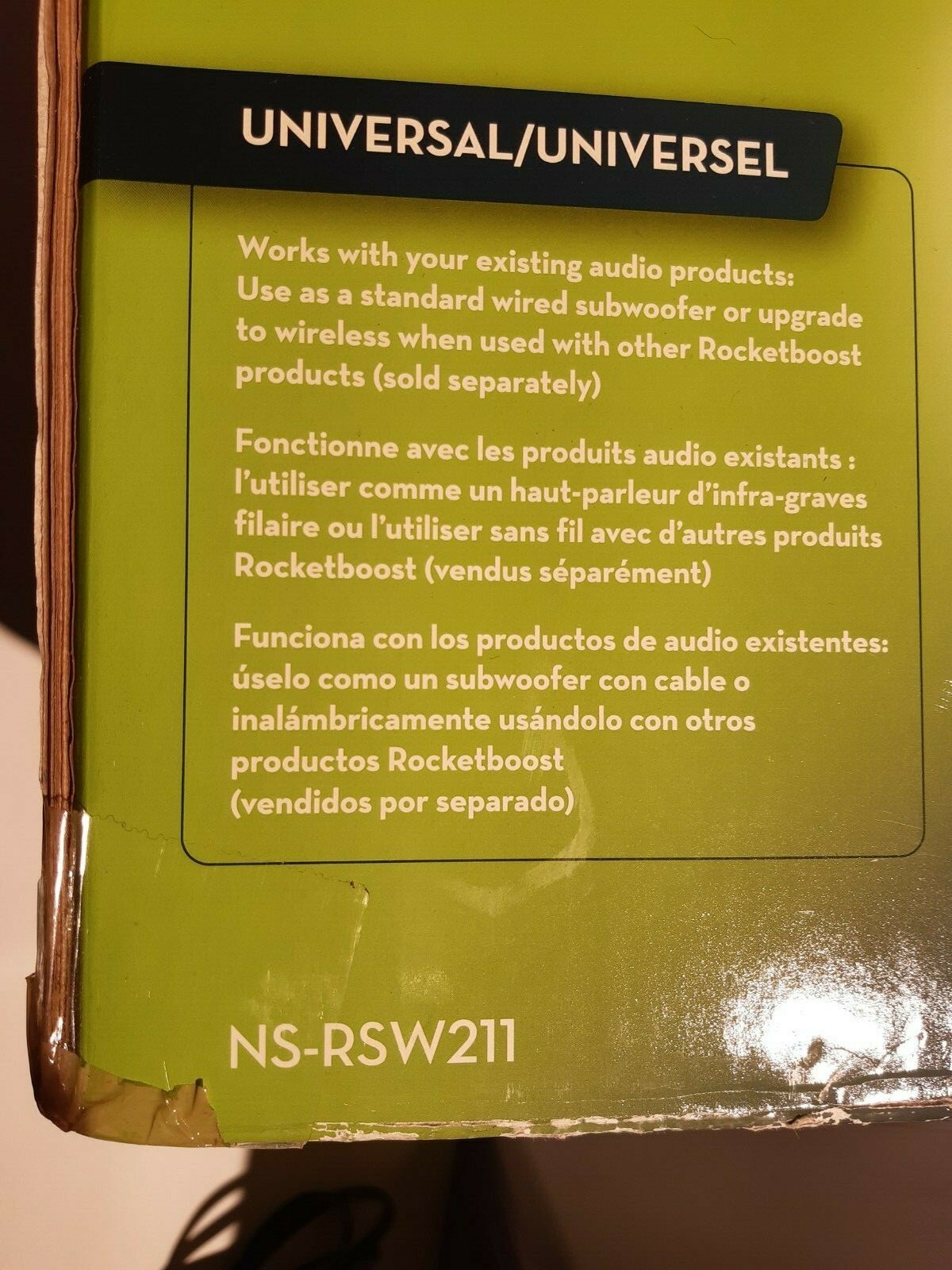 insignia rocketboost wireless subwoofer