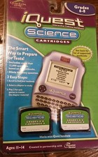 QUANTUM LEAP iQuest Cartridges Grades 6-8 Science NEW SEALED